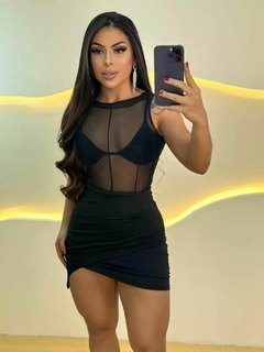 BODY TULE COSTURINHA ( COM TOP ) - comprar online