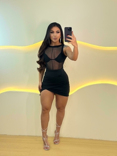 BODY TULE COSTURINHA ( SEM TOP) na internet