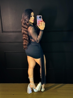 BODY BÁSICO TULE COM ELÁSTICO NO MEIO - loja online