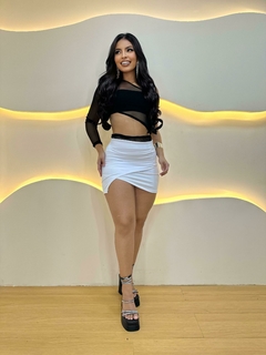 BODY TULE COM TOP na internet