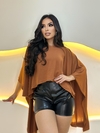 Blusão com top sued - comprar online