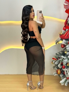 CONJUNTO HOT PANTS COM SAIA - loja online