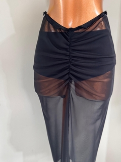 CONJUNTO HOT PANTS COM SAIA - Menina VIP