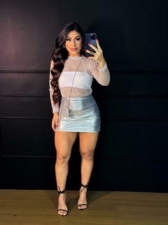 BODY ARRASTÃO COM BRILHO - Menina VIP