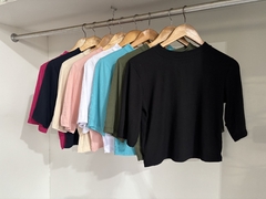 CROPPED CANELADA - comprar online