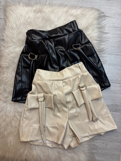 SHORT CARGO COURO - comprar online