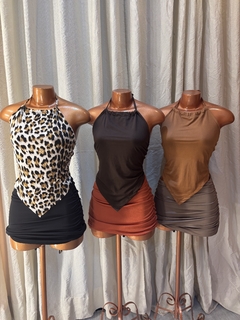 BLUSA LENÇO FRANZIDA - comprar online