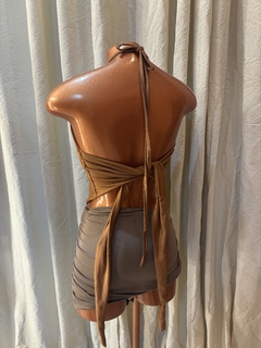 BLUSA LENÇO FRANZIDA - Menina VIP