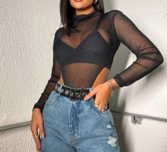 BODY TULE CAVADO - Menina VIP
