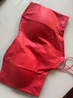 CORSET PONTA COURO - loja online
