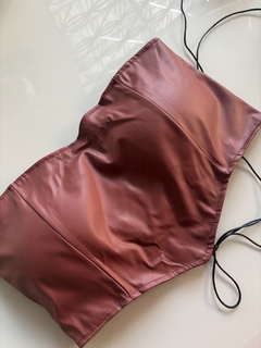 CORSET PONTA COURO - Menina VIP
