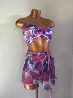 TRIQUINI - HOT PANTS COM SAIA TULE - loja online