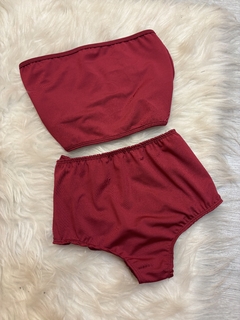 HOT PANTS COM TOP FAIXA SUPLEX - Menina VIP