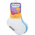 Kit Meia Lisa Antiderrapante 3 Pares Cano Alto Azul 16-20 - Pimpolho - comprar online