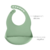 Babador em Silicone com Pega Migalhas Verde - Buba na internet