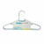 Cabide Infantil Plástico Branco 10un. - Buba - Baby app