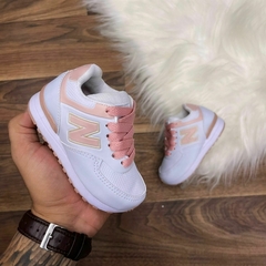 NEW BALANCE - Branco com Rosê