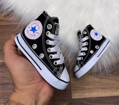 ALL STAR CANO ALTO - Preto