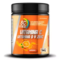 VITAMINA C, VITAMINA D Y ZINC
