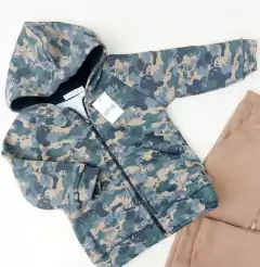 Campera Friza Camuflada