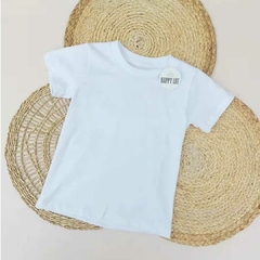 Remera Pique blanca