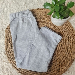calza gris algodon y lycra