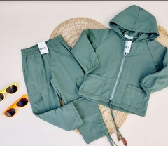 Campera Parachute verde