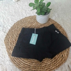 Boxer negro algodón