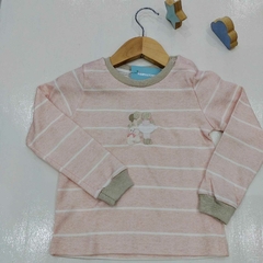 Remera rayada globo