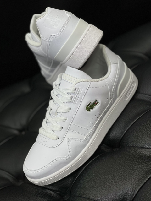 Tênis Lacoste T-Clip WHT/WHT