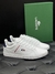 Sapatênis Lacoste Europa Pro - WHT/NVY/RED