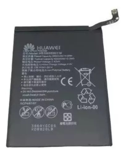 Bateria Para Huawei Mate 9 Pro Hb396689ecw