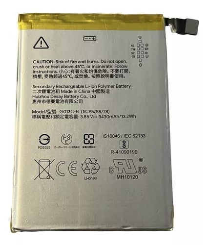 Bateria Para Google Pixel 3xl G013c