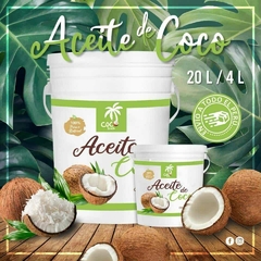ACEITE DE COCO ORGÁNICO 4L