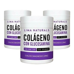 COLÁGENO HIDROLIZADO CON GLUCOSAMINA 500G - comprar online