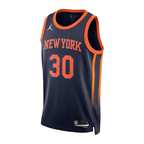 Camiseta Regata NBA New York Knicks 23/24 - Masculina Nike - Azul e laranja