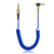 Cabo Auxiliar Estéreo Espiral Premium P2 3.5mm It Blue MAX-0312