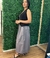 Saia Midi com Bolso Elástico na Cintura - Thaís Boutique | Moda Feminina