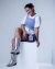 Bolsa Nena P Jeans com Prata - comprar online