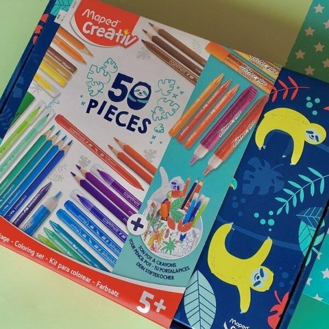 Kit Coloring x50 MAPED