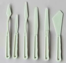 Espátulas plásticas X6 GIORGIONE