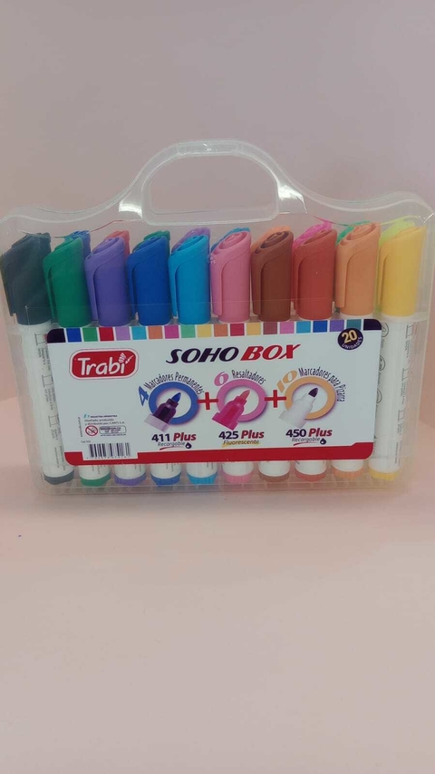 Valija Soho Box x20 TRABI