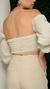 Cropped Viena manga Bufante - loja online