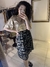 Cropped paetê dourado