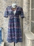 Vestido estampado vintage