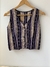 Cropped roxo vintage