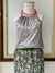 Blusa prateada - Tertúlia Brechó