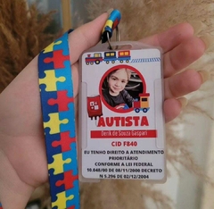 Crachá Autismo Personalizado