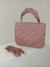 Cartera Co-Cuero Bordado De Mariposas