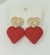 Aros Corazon Colgante